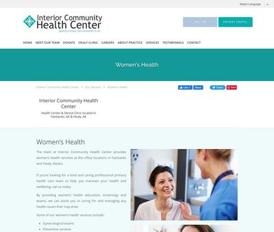 STD Testing at Interior Community Health Center