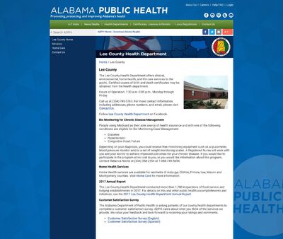 STD Testing at Alabama Department of Public Health (Lee County Health Department)