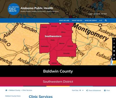 STD Testing at Baldwin County Health Department