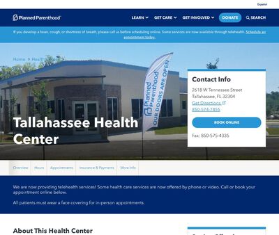 STD Testing at Tallahassee Health Center