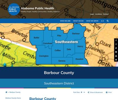 STD Testing at Barbour County Health Department