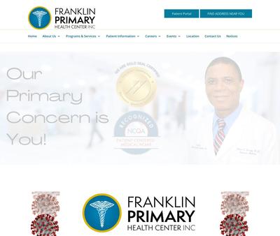 STD Testing at Franklin Primary Health Center/H E Savage Memorial Center