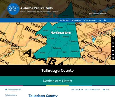 STD Testing at Talladega County Health Department