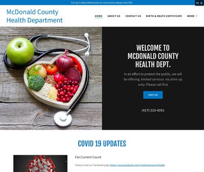 STD Testing at McDonald County Health Department