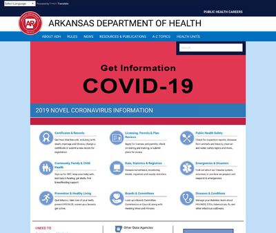 STD Testing at Arkansas Department of Health