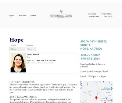 STD Testing at Access Medical Clinic: Hope