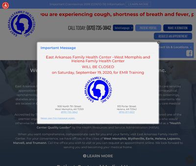 STD Testing at East Arkansas Family Health Center