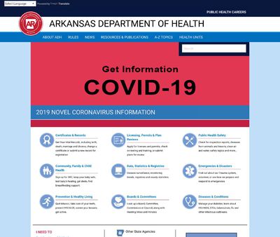 STD Testing at Arkansas Department of Health (Central Public Health Region)