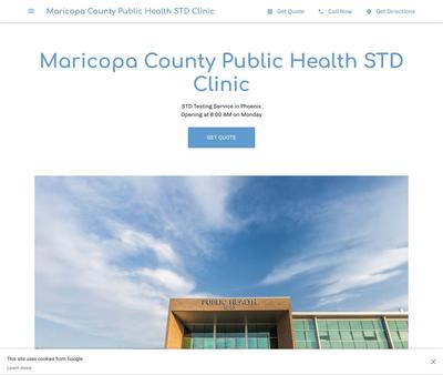 STD Testing at Maricopa County Public Health STD Clinic