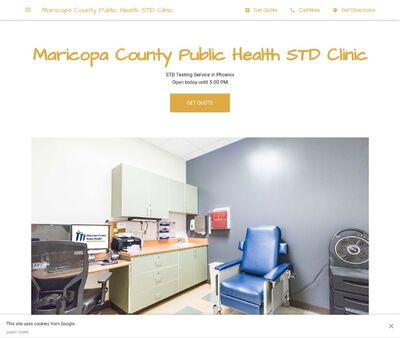 STD Testing at Maricopa County Health Department