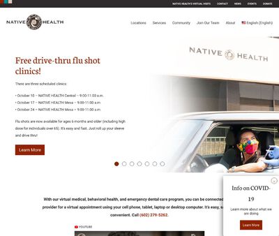 STD Testing at Native American Community Health Center Incorportated (NHW Community Health Center)