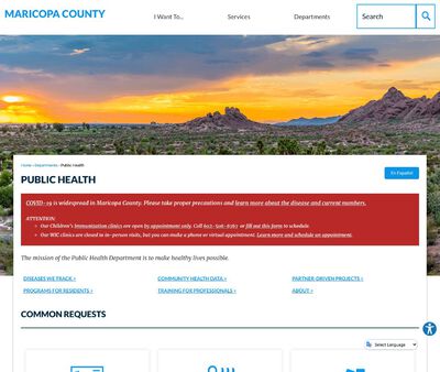 STD Testing at Maricopa County Department of Public Health Administration