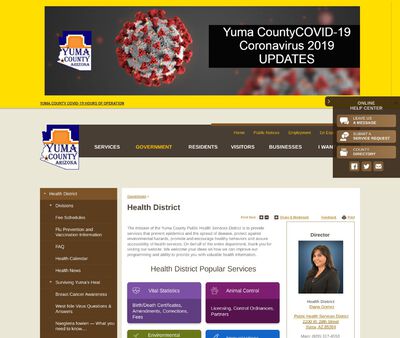 STD Testing at Yuma County Public Health Services District