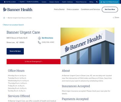 STD Testing at Banner Urgent Care