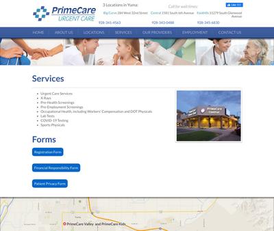 STD Testing at PrimeCare Urgent Care Big Curve