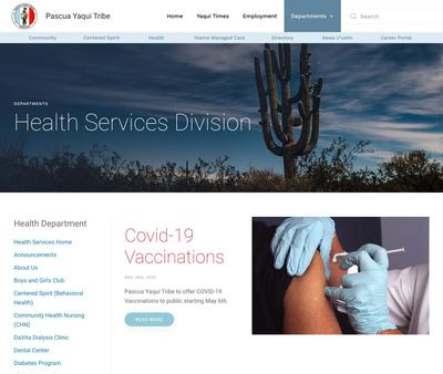 STD Testing at Pascua Yaqui Health Department