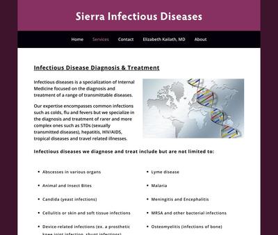 STD Testing at Sierra Infectious Diseases - Elizabeth Kailath, MD