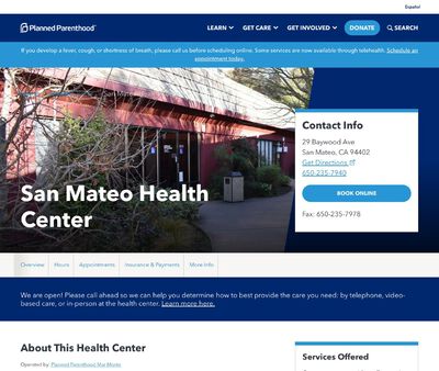 STD Testing at San Mateo Health Center