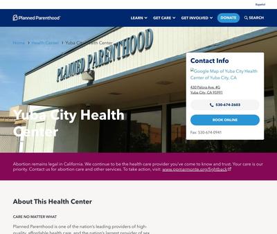 STD Testing at Planned Parenthood - Yuba City Health Center