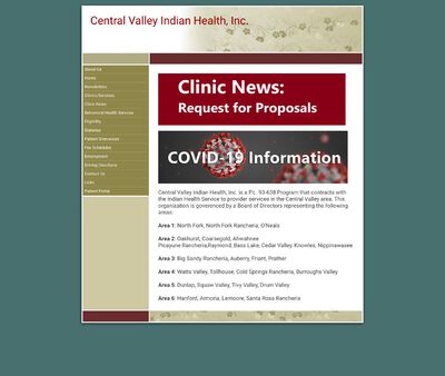 STD Testing at Central Valley Indian Health Incorporated (Prather Clinic)