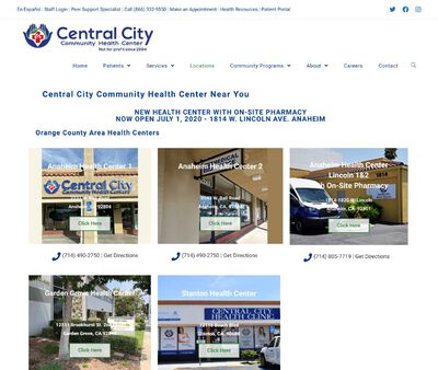 STD Testing at Central City Community Health Center (Indio Health Center)