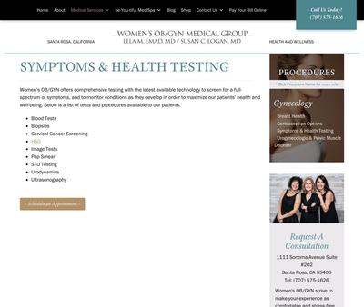 STD Testing at Women’s OB/GYN & be-YOU-tiful Med Spa
