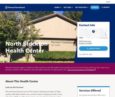 STD Testing at Planned Parenthood - North Stockton Health Center