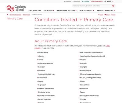 STD Testing at Cedars-Sinai Pediatric Infectious Disease