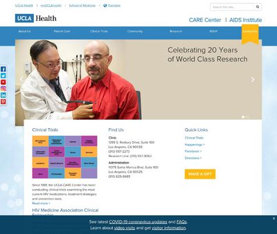 STD Testing at UCLA CARE Center