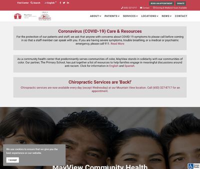 STD Testing at MayView Community Health Center Sunnyvale Clinic