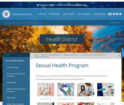 STD Testing at Washoe County Health District