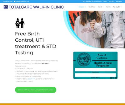 STD Testing at Total Care Walk-In Clinic