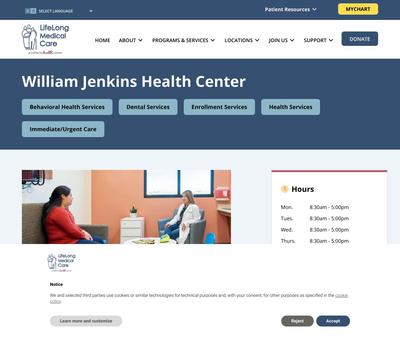 STD Testing at LifeLong William Jenkins Health Center