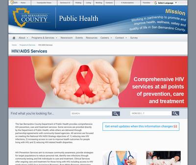 STD Testing at The San Bernardino County Department of Public Health