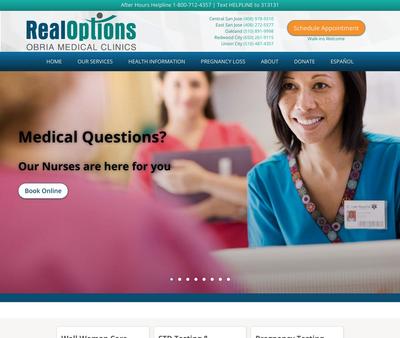 STD Testing at RealOptions Obria Medical Clinics of Union City