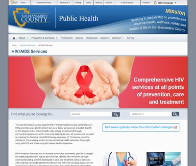 STD Testing at San BernardinoCounty Public Health HIV Clinic