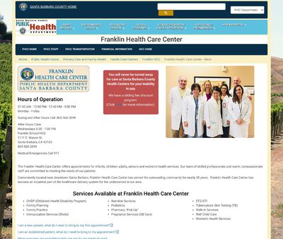 STD Testing at Franklin Health Care Center