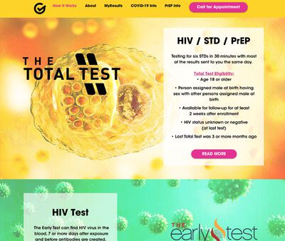 STD Testing at Good To Go Total Test Campaign