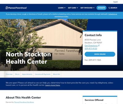 STD Testing at North Stockton Health Center