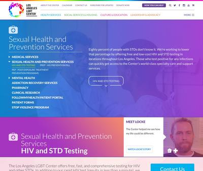 STD Testing at Los Angeles LGBT Center