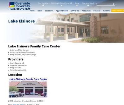 STD Testing at Lake Elsinore Family Care Center