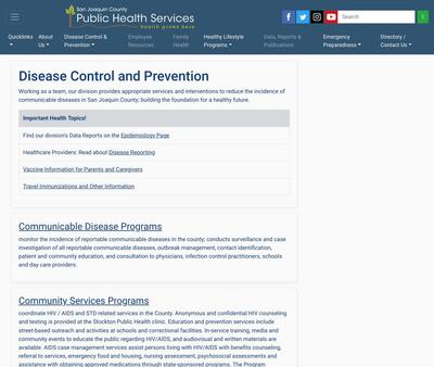 STD Testing at San Joaquin County Health Center