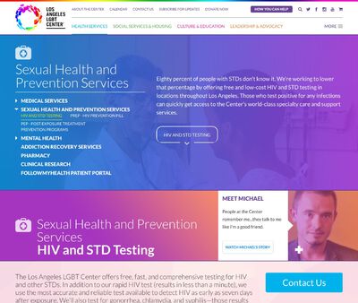 STD Testing at Los Angeles LGBT Center