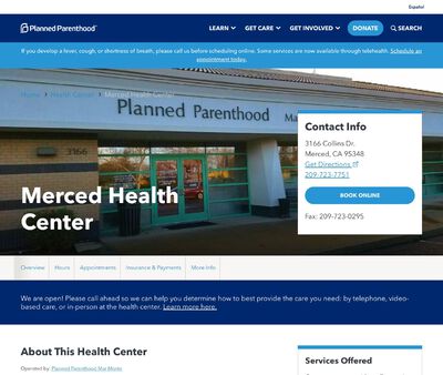 STD Testing at Planned Parenthood - Merced Health Center