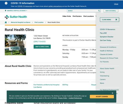 STD Testing at Rural Health Clinic