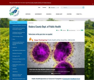 STD Testing at Madera County Department of Public Health