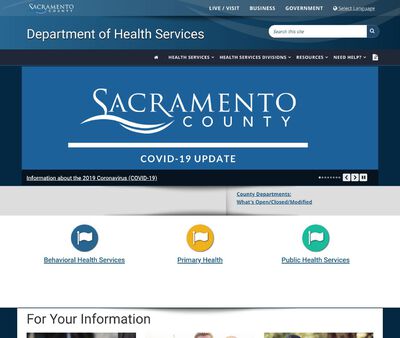 STD Testing at Sacramento County Department of Health and Human Services