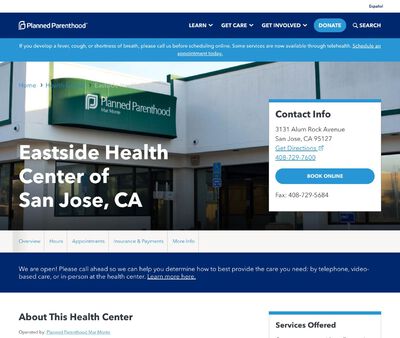 STD Testing at Planned Parenthood- East Side Health Center of San Jose