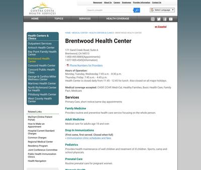 STD Testing at Brentwood Health Center