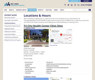 STD Testing at Tri-City Health Center Liberty Clinic